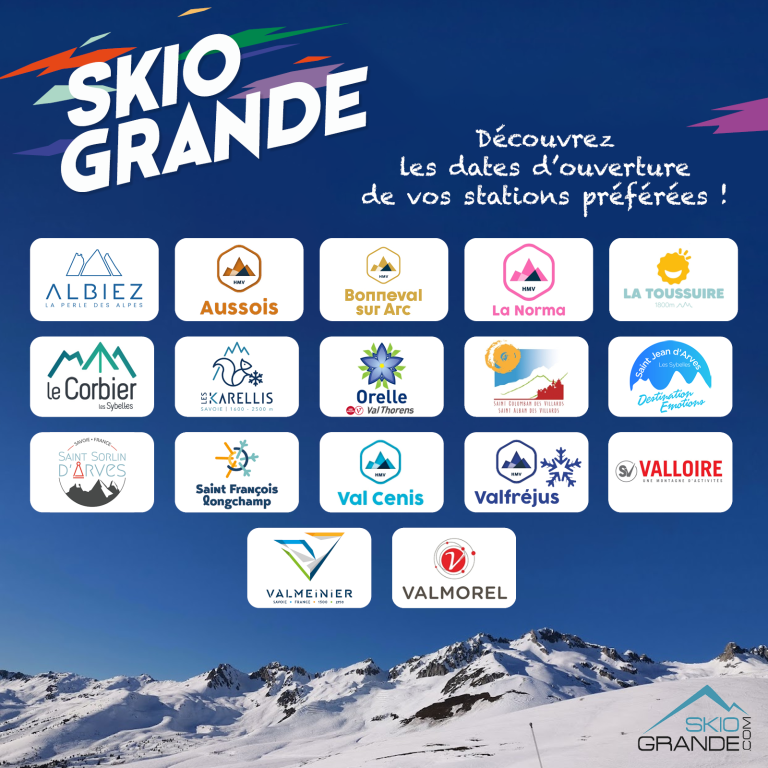 Ouverture des stations Skiogrande Hiver 2023-2024